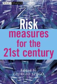 Book Cover for Risk Measures for the 21st Century by G P Szegö