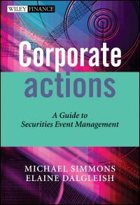 Book Cover for Corporate Actions by Michael Simmons, Elaine Dalgleish