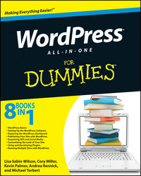 Book Cover for WordPress All-in-One for Dummies by Lisa Sabin8211Wilson, Cory Miller, Kevin Palmer, Andrea Rennick, Michael Torbert