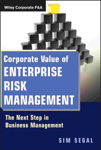 Book Cover for Corporate Value of Enterprise Risk Management by Sim Segal