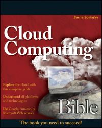 Book Cover for Cloud Computing Bible by Barrie A Sosinsky