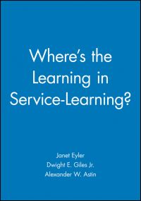 Book Cover for Where's the Learning in Service-Learning? by Janet Eyler, Dwight Giles