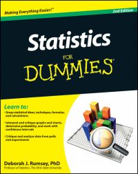 Book Cover for Statistics for Dummies by Deborah J Rumsey