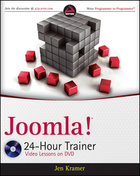 Book Cover for Joomla! 24-Hour Trainer by Jen Kramer