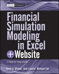 Book Cover for Financial Simulation Modeling in Excel by Keith A. Allman, Josh Laurito, Michael Loh