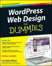 Book Cover for WordPress Web Design for Dummies by Lisa Sabin8211Wilson