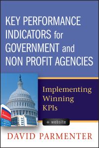 Book Cover for Key Performance Indicators for Government and Non Profit Agencies by David Parmenter