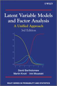 Book Cover for Latent Variable Models and Factor Analysis by David J. Bartholomew, M. Knott, Irini Moustaki