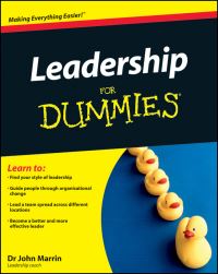 Book Cover for Leadership for Dummies by John Marrin