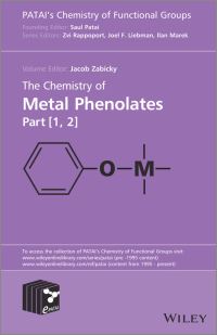 Book Cover for The Chemistry of Metal Phenolates by Jacob Zabicky