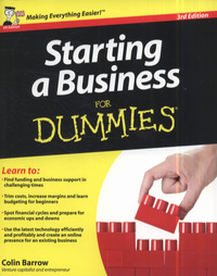 Book Cover for Starting a Business for Dummies by Colin Barrow