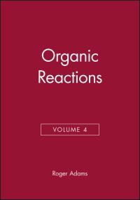 Book Cover for Organic Reactions, Volume 4 by Roger Adams