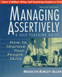 Book Cover for Managing Assertively by Madelyn BurleyAllen