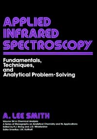 Book Cover for Applied Infrared Spectroscopy by Albert Lee Smith
