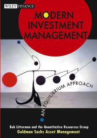 Book Cover for Modern Investment Management by Robert B. Litterman, Goldman Sachs Asset Management
