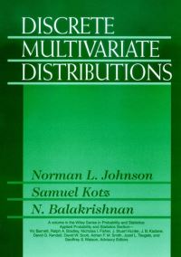 Book Cover for Discrete Multivariate Distributions by Norman Lloyd Johnson, Samuel Kotz, N. Balakrishnan