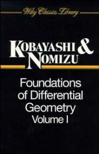 Book Cover for Foundations of Differential Geometry by Shoshichi Kobayashi, Katsumi Nomizu