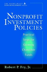 Book Cover for Nonprofit Investment Policies by Robert P Fry