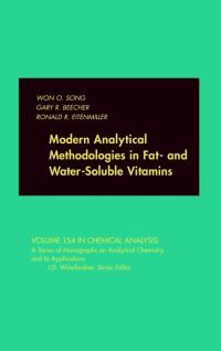 Book Cover for Modern Analytical Methodologies in Fat- And Water-Soluble Vitamins by Won O Song, Gary R Beecher, Ronald R Eitenmiller