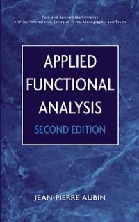 Book Cover for Applied Functional Analysis by Jean Pierre Aubin