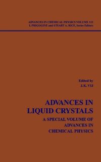 Book Cover for Advances in Ferroelectric Liquid Crystals by I Prigogine, S Rice