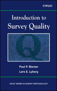 Book Cover for Introduction to Survey Quality by Paul P Biemer, Lars Lyberg