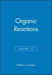 Book Cover for Organic Reactions. Vol.17 by William G Dauben