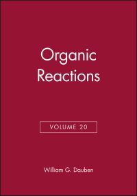 Book Cover for Organic Reactions. Vol.20 by William G Dauben