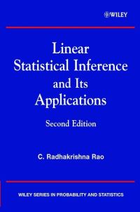 Book Cover for Linear Statistical Inference and Its Applications by C. Radhakrishna Rao