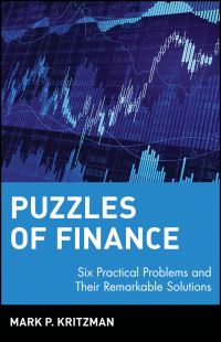 Book Cover for Puzzles of Finance by Mark Kritzman
