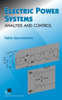 Book Cover for Electric Power Systems by Fabio Saccomanno, Institute of Electrical and Electronics Engineers