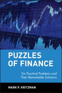 Book Cover for Puzzles of Finance by Mark P Kritzman