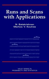 Book Cover for Runs and Scans With Applications by N. Balakrishnan, Markos V. Koutras