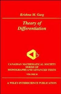 Book Cover for Theory of Differentiation by Krishna M Garg