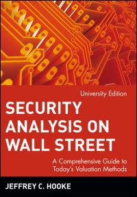 Book Cover for Security Analysis on Wall Street by Jeffrey C Hooke