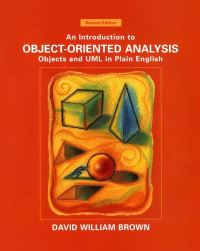 Book Cover for An Introduction to Object-Oriented Analysis by David Brown
