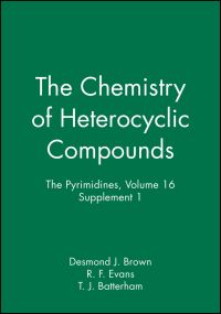 Book Cover for The Pyrimidines. Supplement by D J Brown