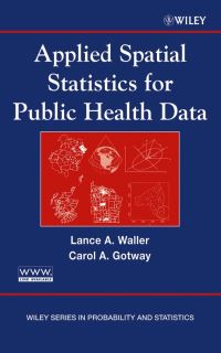 Book Cover for Applied Spatial Statistics for Public Health Data by Lance A. Waller, Carol A. Gotway