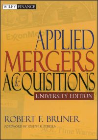 Book Cover for Applied Mergers and Acquisitions by Robert F Bruner