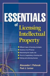 Book Cover for Essentials of Licensing Intellectual Property by Alexander Poltorak, Paul Lerner