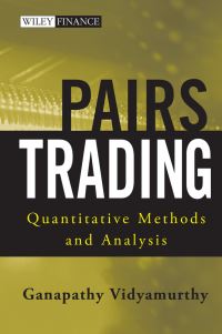 Book Cover for Pairs Trading by Ganapathy Vidyamurthy