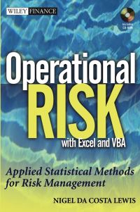 Book Cover for Operational Risk With Excel and VBA by Nigel Da Costa Lewis