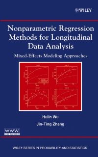 Book Cover for Nonparametric Regression Methods for Longitudinal Data Analysis by Hulin Wu, Jin-Ting Zhang