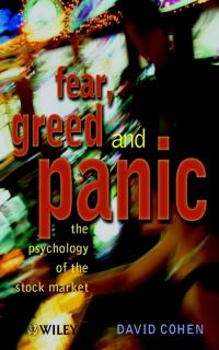 Book Cover for Fear, Greed and Panic by David Cohen