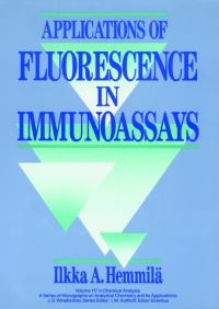 Book Cover for Applications of Fluorescence in Immunoassays by Ilkka A Hemmilä
