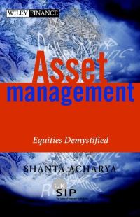 Book Cover for Asset Management by Shanta Acharya, United Kingdom Society of Investment Professionals