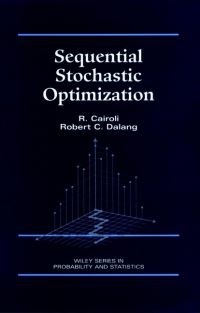 Book Cover for Sequential Stochastic Optimization by R. Cairoli, Robert C. Dalang