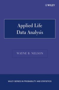 Book Cover for Applied Life Data Analysis by Wayne Nelson