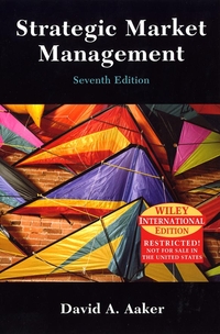 Book Cover for Strategic Market Management by David A Aaker