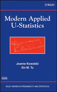 Book Cover for Modern Applied U-Statistics by Jeanne Kowalski, Xin M. Tu